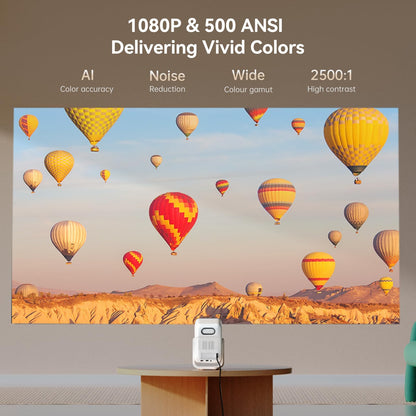 WANBO T2 Ultra Smart Beamer Projektor - FHD Android TV Autofokus