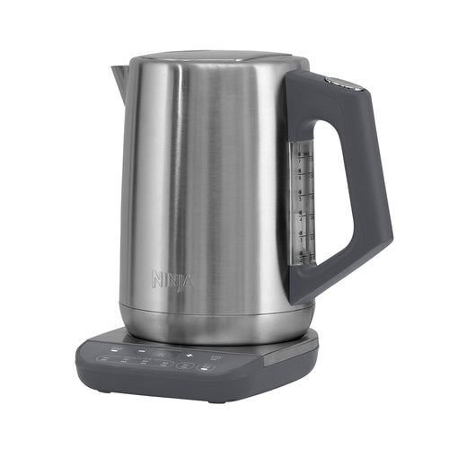 Ninja Perfect Temperature Wasserkocher KT201EU aus Edelstahl mit digitaler LED-Anzeige