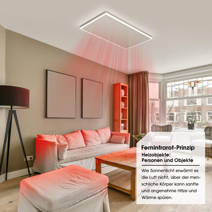 SmartHeat Decken-Infrarotheizung 400W LED + Thermostat