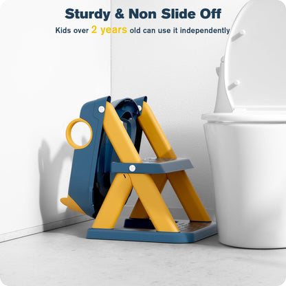 Rabb 1st Toilettensitz mit Treppe, 2-in-1 Toilettentrainer