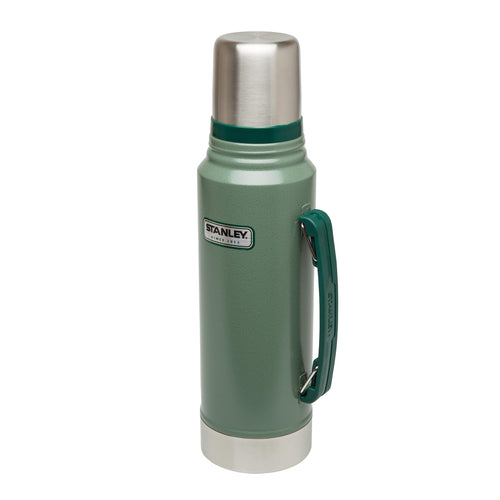 Stanley Classic Legendary Thermoskanne 1 L Edelstahl auslaufsicher, Isolierflasche mit Deckelbecher