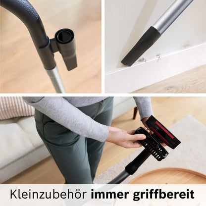 Bosch ProSilence Serie 8 BGS7MS64 Bodenstaubsauger Schwarz