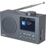 Mycket Tragbares DAB+/UKW Radio mit Bluetooth 5.0 und Farbdisplay – kompaktes Digitalradio
