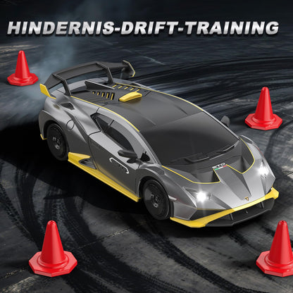 AYIQUTY RC Drift Auto Lamborghini 1:18 4WD 35 km/h LED Licht