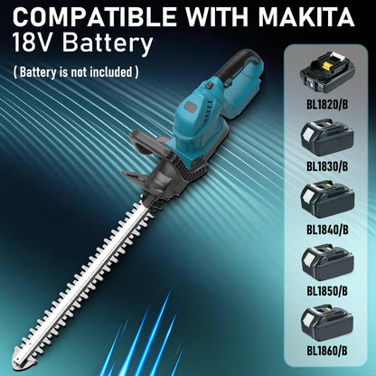 BITOON Akku-Heckenschere BTHT52, 52 cm, bürstenlos, für Makita 18V