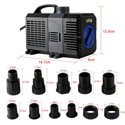everfarel ECO Teichpumpe 3000 l/h 10W Bachlaufpumpe Wasserpumpe