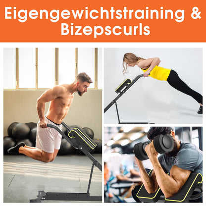 DH FitLife 5in1 Rückenstrecker Roman Chair – Klappbar