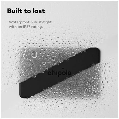 Chipolo CARD Wallet-Tracker, Bluetooth, wiederaufladbar, IP67