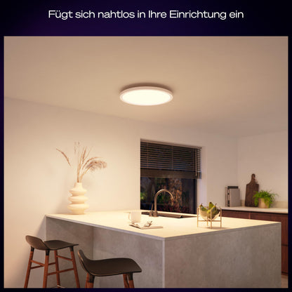 Philips Hue Devote Smart LED-Panel, rund, 30 cm, weiss, 2000 lm