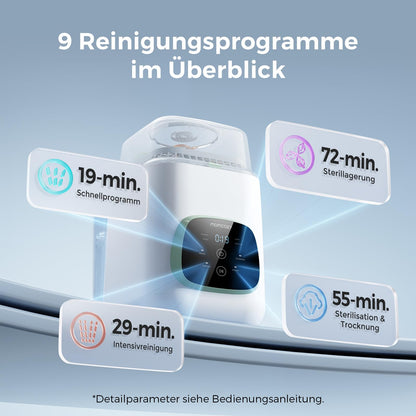 Momcozy KleanPal Pro Schneller Automatischer Babyflaschen-Reiniger