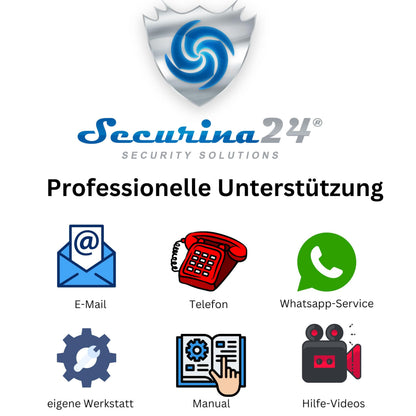 Securina24 SR1200 Euro Münzzähler & Sortierer - Schwarz