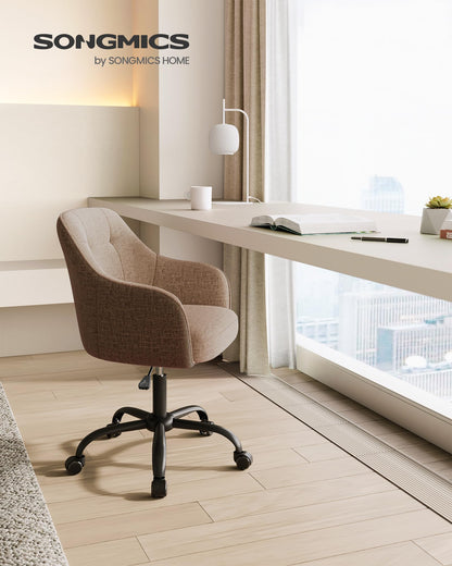 SONGMICS Homeoffice Schreibtischstuhl OBG019K01 - Braun