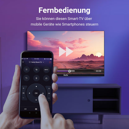 TuTu Smart TV 25 Zoll Full HD VIDAA Fernseher TUV25FQ1B