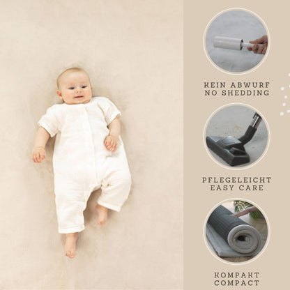 Hakuna Matte Spielmatte Baby, Blumen, 200x150 cm, Memory-Schaum