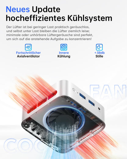 ACEMAGICIAN Vista Mini V1 Mini PC - 16GB RAM 1TB SSD N150 Win11