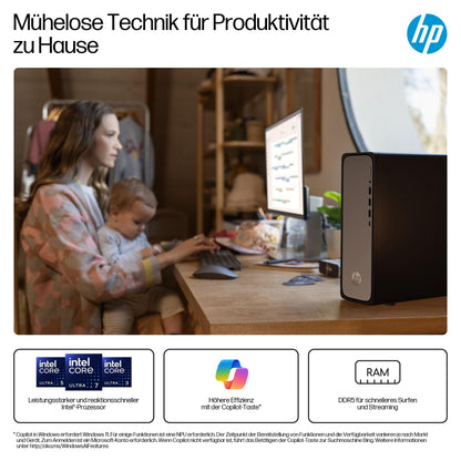 HP OmniDesk Slim Desktop S03-0250ng PC – Core i5 16GB RAM