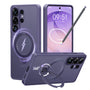 CASEKOO Samsung Galaxy S26 Ultra Hülle mit MagSafe Ständer, Violett – halbtransparente matte Rückseite