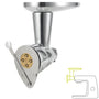 Kenwood Pasta Fresca Nudelpresse KAX92.A0ME – Maccheroni rigati Einsatz. Gerillte runde Matrize formt Maccheroni rigati.