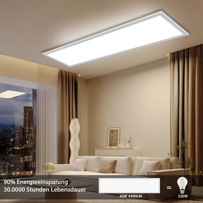 Oraymin LED Panel 120x30 Deckenleuchte - Dimmbar CCT