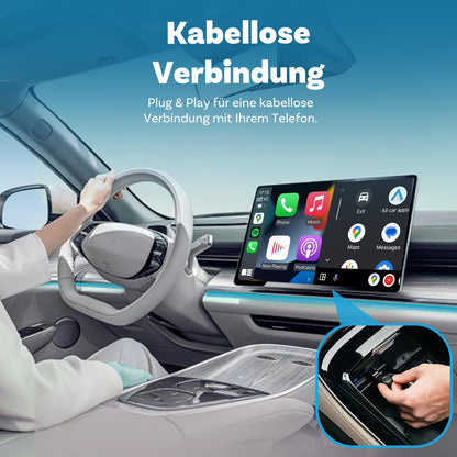 OTTOCAST Mini Wireless Adapter - CarPlay Android Auto 2025
