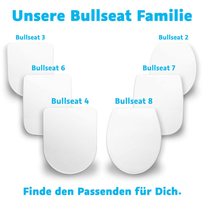Bullseat WC Sitz Duravit Starck 2/3 – Absenkautomatik, Weiss