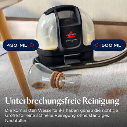 Bissell SpotClean Mini Polsterreiniger, tragbarer Waschsauger 41491