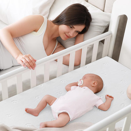 BedStory Babymatratze 70 x 140 cm, verstellbare Härte, 12 cm hoch