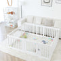 Gupamiga Baby Laufstall Laufgitter, rechteckiges Gitter, 150x180 cm. Bietet Babys eine sichere Spiel- und Begrenzungsfläche.