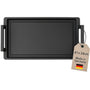 Lieblingspfanne Teppanyaki Grillplatte 41x24 cm, Aluminiumguss, glatt, mit Seitengriffen
