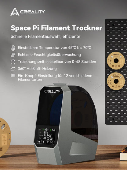 Creality Space PI Filament Trockner – offiziell für 3D Drucker (1kg)