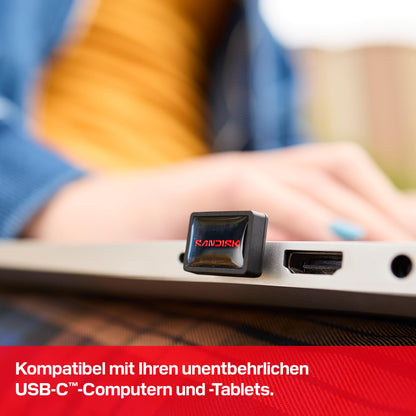 SanDisk Extreme Fit USB-C Flash-Laufwerk 256 GB, 400 MB/s