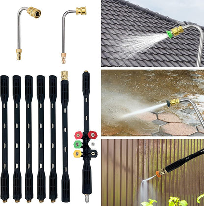 HoldOneLight Hochdruckreiniger-Verlängerungsstab Set 4000 PSI