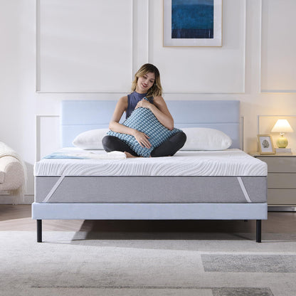 Hiimgo Gel Topper 180x200cm H3/H4, 10cm Kaltschaum Matratzentopper