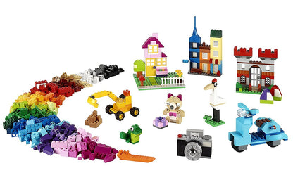 Lego Classic 2er Set: Box 10698 & Graue Grundplatte 10701