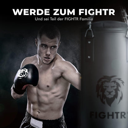 FIGHTR® Boxsack – Kampfsport Training gefüllt/ungefüllt