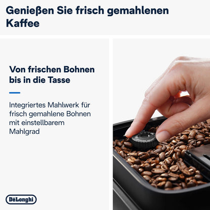 De'Longhi Magnifica Evo Kaffeevollautomat - ECAM292.81.SB Silber/Schwarz