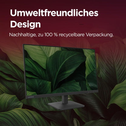 Lenovo L27-41 27 Zoll Full HD Monitor, 100 Hz, IPS, Raven Schwarz
