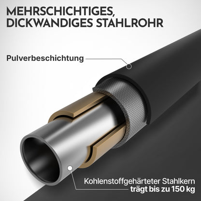 NEOLYMP Klimmzugstange Türrahmen – Türreck verstellbar, bis 150 kg