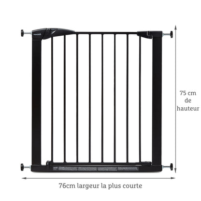 Munchkin Lindam Sure Shut Axis Türgitter zum Klemmen, 76–82 cm