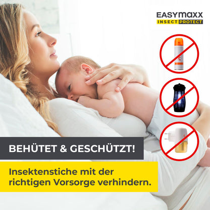 EASYmaxx Insect Protect Teleskop-Fliegengitter Fenster, 2er-Set