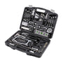 Amazon Basics Allgemeines Handwerkzeug-Set Haushalt – 173-teilig. Schwarz. Für Reparaturen, Montagen und Heimwerkeraufgaben.