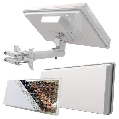 Selfsat H30D2+ HD Flach-Sat-Anlage Twin LNB für 2 TV - Set
