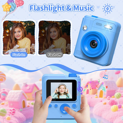 Gofunly Sofortbildkamera Kinder H11, 1080P HD, 32 GB Karte