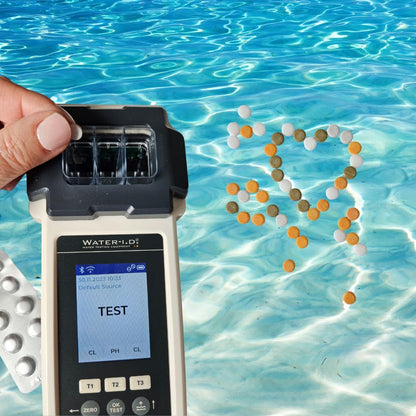 harren24 Poollab 2.0 SE Photometer – Pooltester m. 170 Tabletten