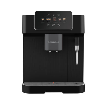 GRUNDIG KVA 6230 Kaffeevollautomat mit Milchaufschäumdüse – Schwarz