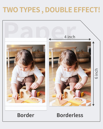 Markurlife KP-108IN Fotopapier Set 108 Blatt für Canon Selphy CP1500