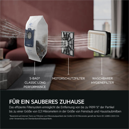 AEG CLEAN 5000 Staubsauger mit Beutel – Modell AB51C1DB