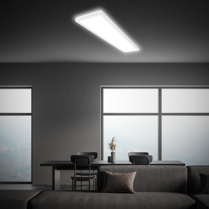 BRILONER LED Deckenpanel 98cm Indirektes Licht - Weiss
