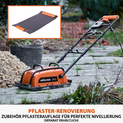 Evolution Power Tools H320-E Hulk Elektro-Rüttelplatte 230 V