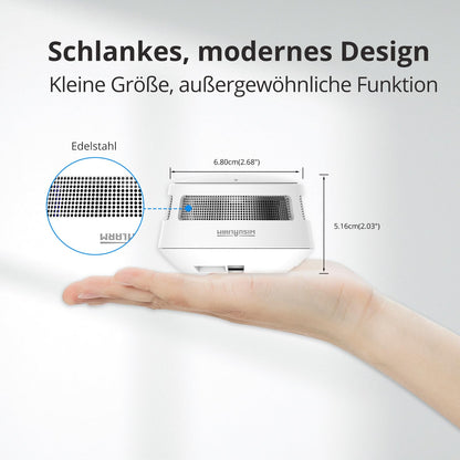 WISUALARM Rauchmelder S05-A mit 10-Jahres-Batterie, 5er-Set